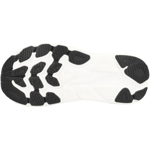Hoka Clifton 10 Running Shoes for Men - Black & White, Size 11