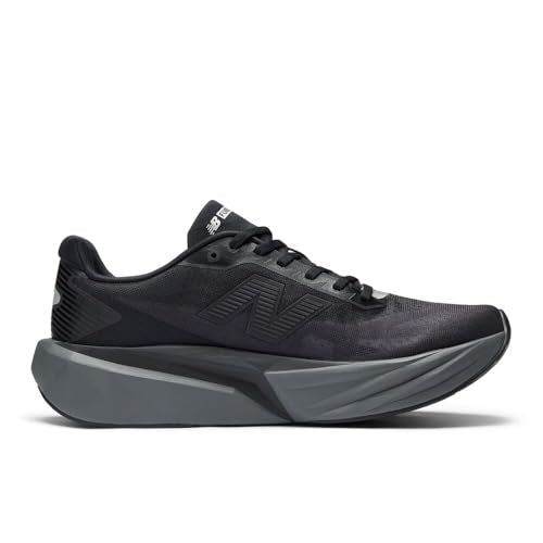 Men's New Balance FuelCell Rebel V5 Running Shoes - 9.5 Black Castlerock Silver