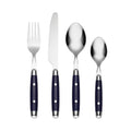 Cambridge Jubilee Blue Flatware Set for 4 - 16-Piece Stainless Steel