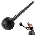 Yes4All 30lb Black Steel Mace Bell for Strength Training, Durable & Non-Slip Grip
