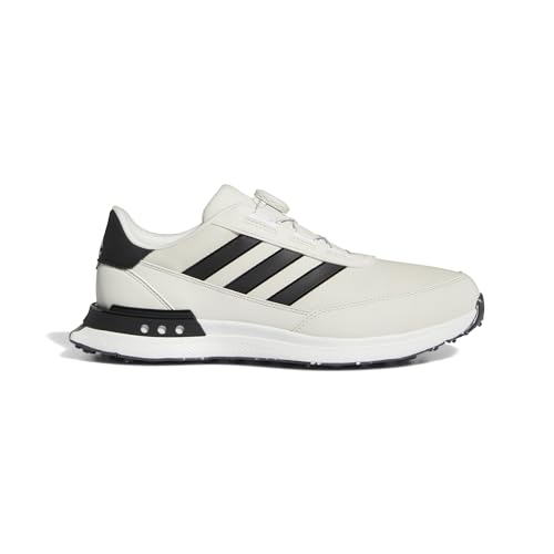 adidas Men's S2g Spikeless Boa Golf Shoes Orbit Grey/Core Black White - Wide Fit