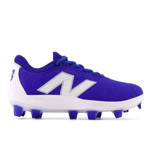 New Balance Women's FuelCell Fuse V4 Molded Softball Cleats - Team Royal/Optic White, 6