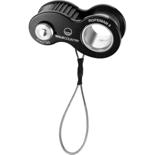 Wild Country Ropeman 4 Ascender Black - Climbing Rope & Rescue Tool