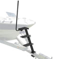 OUTPRIZE Vertical Mount 3-Step Boat Trailer Step with Handrail – Heavy Duty, Rust-Resistant