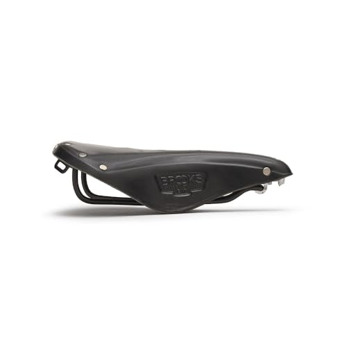 Brooks England B17 Leather Bike Saddle - Black, Comfortable, 275mm