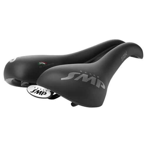 SMP TRK Large Bicycle Saddle - Matt Black Ergonomic Road & MTB Seat