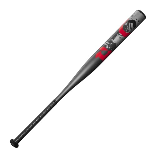 DeMarini 2025 Uprising Slowpitch Softball Bat 34 Inch - 26 oz DX1 Alloy, Single Wall Construction