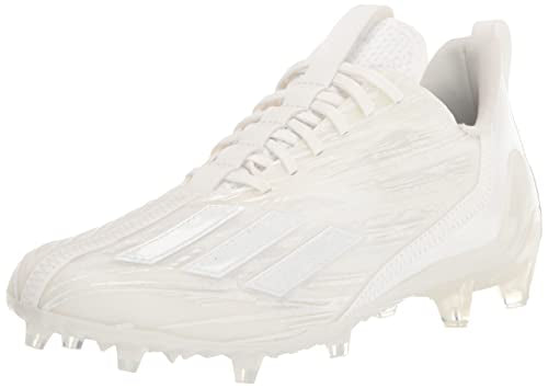 Adidas Men's Adizero Football Cleats White/White/White Size 11 Lightweight Sprintframe