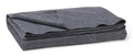 Disposable Emergency Blanket 40x80 Gray Pack of 10 - Latex-Free, Flame-Resistant, Single-Use