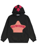 Aelfric Eden Men's Y2K Graphic Oversized Hoodie Black Medium Aa02 - Casual Streetwear