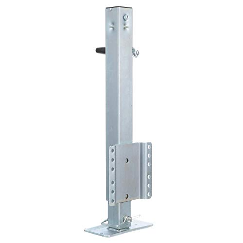 Heavy Duty Trailer Jack with Drop Leg - 28.6 Inch Lift, 2500 Lb Capacity