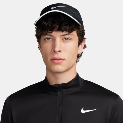 Nike Men's Pacer Dri-Fit 1/2-Zip Running Top Large Black Reflective Silver