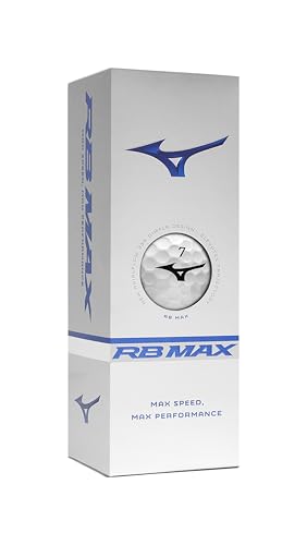 Mizuno RB MAX Golf Balls White 3 Dozen | Tour Performance & Durability