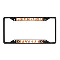 Philadelphia Flyers Metal License Plate Frame Black Finish - Team Logo