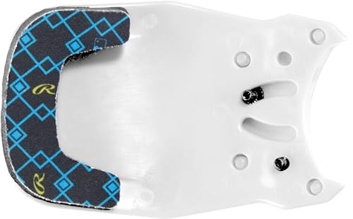 Rawlings RX2 Series Reversible & Adjustable Jaw Guard - White for All RX2 Helmets