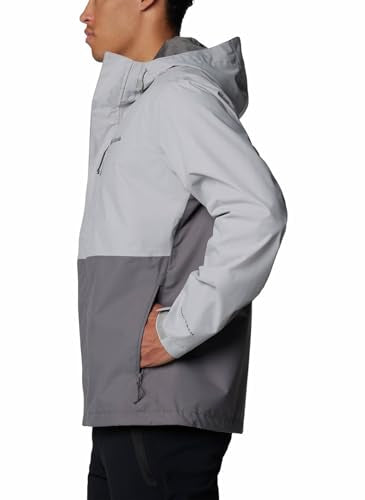 Columbia Hikebound II Waterproof Jacket - Large Grey/City Grey
