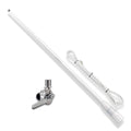 44-Inch Waterproof Marine Radio Antenna with Stainless Steel Mount & Ratchet Rail Bracket