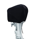 Boat Outboard Motor Cover Fits Up to 20HP Black Waterproof Durable