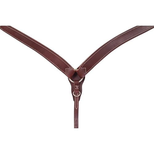 Sunset Weaver Leather Horizons Contoured Ring-in-Center Breast Collar for Horses
