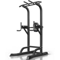 DONIUZ Adjustable Power Tower Pull Up & Dip Station Black-02 Home Gym Equipment
