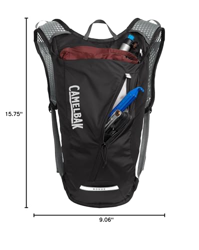 CamelBak Rogue Light 7 Hydration Backpack Black 2.0 - Lightweight Cycling & Hiking Pack