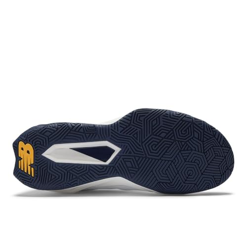 New Balance Men's Coco Delray Sneakers - White/Navy, 12 - Versatile Court & Street Shoe