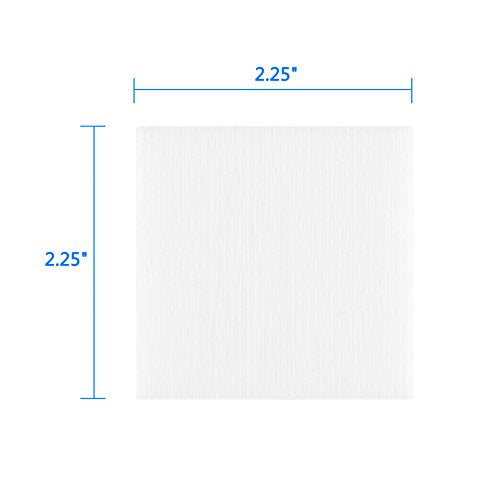BOOSTEADY 2 1/4 Inch Square Gun Cleaning Patches Bulk for Calibers .22 .30 .357 .38 9mm 12GA - Variation of e-2
