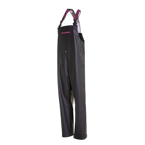 Women’s Fishing Bib Pants - Neptune Bib by Grundéns, Black, Medium