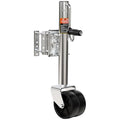 YOMILINK 2000 lbs Trailer Jack with Dual Wheel - Heavy Duty Swivel Boat Jack, Silver Variation