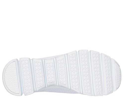 Skechers Women's Resilience Sneakers - White Silver 6.5