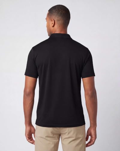 Men's Short Sleeve Golf Polo Shirt - Athletic Tennis Casual Set Large