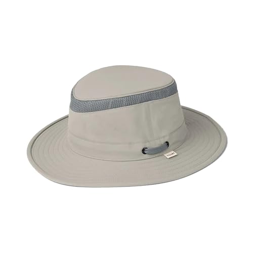 Tilley Womens LTM5 Airflo Medium Brim Sun Hat 7 3/8 Olive Recycled Fabric