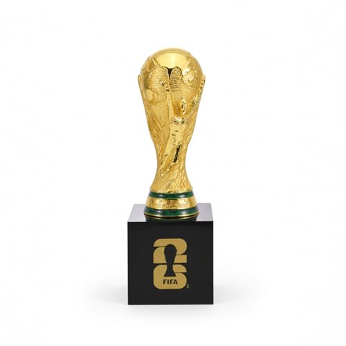 Wagon International Official 2026 FIFA World Cup Trophy Replica - 5.9 Inch Collector’s Item with Acrylic Base, Premium Zinc Alloy