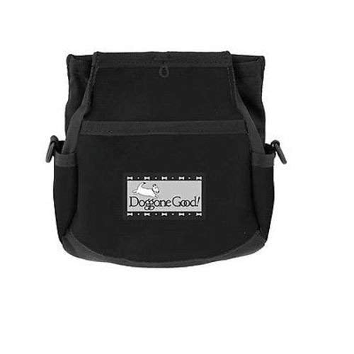 Dog Training Bag with Belt - Black - Professional Dog Trainer Accessory