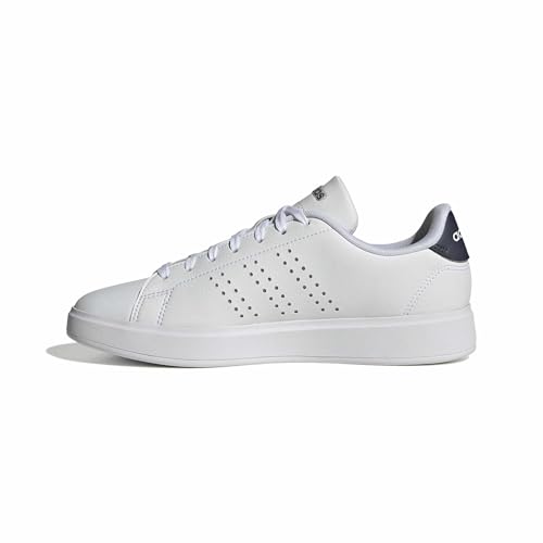 Adidas Women's Advantage 2.0 White Shadow Navy Size 7.5 Casual Sneakers
