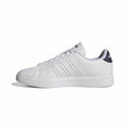 Adidas Women's Advantage 2.0 White Shadow Navy Size 7.5 Casual Sneakers