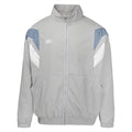 Umbro Men's Relaxed Track Jacket - Pearl Blue / Blue Mirage / Brillant White, Medium