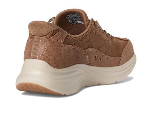 Skechers Women's Cozy Fit Slip-On Shoes - Chestnut 8.5
