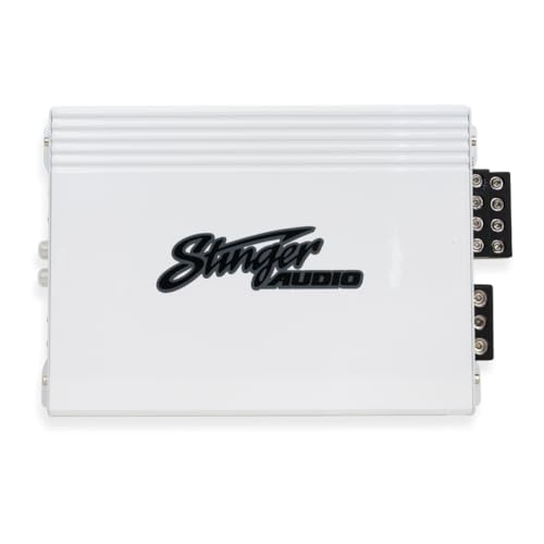 Stinger MT-600.4M Marine 4-Channel 1000W Class D Car Audio Amplifier