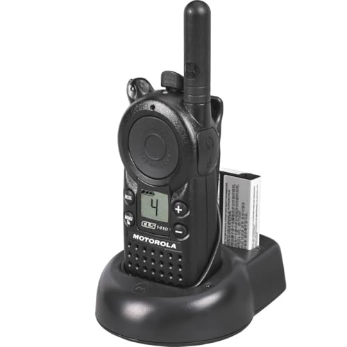 Motorola CLS1410 2-Way Radio UHF Walkie Talkie 5-Mile Range 4 Channels