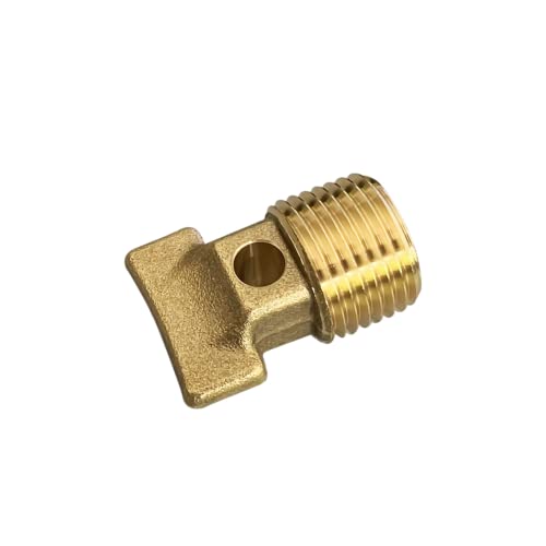 Boat Garboard Drain Plug - 1/2" NPT Solid Brass Hull Drain