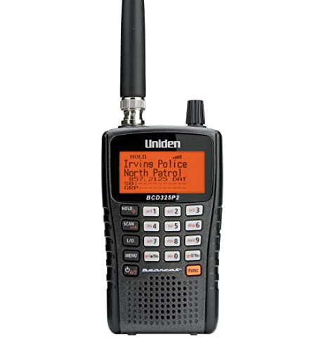 Uniden BCD325P2 Handheld TrunkTracker V Scanner with GPS & Weather Alert