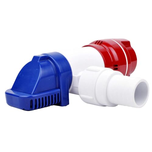 Rule LoPro Series Bilge Pump - Compact 900 GPH, Horizontal/Vertical Mount, Non-Automatic