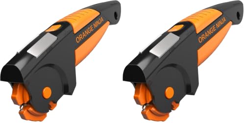 Orange Ninja 7-in-1 Garden & Knife Sharpener - Small Pack of 2