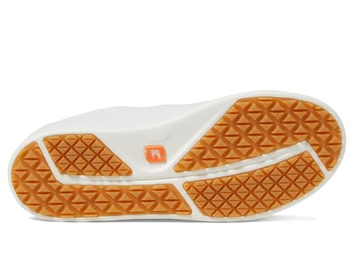 FootJoy Ladies Golf Spikeless Links Shoes - White/Bone, Size 8.5