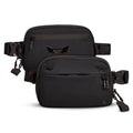 Vertx Everyday Tactical Fanny Pack Black - 2L CCW-Ready Nylon Waist Bag with Rapid Access