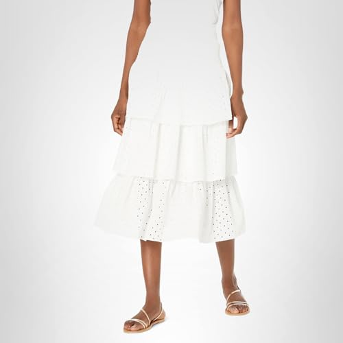 LIKELY Women's Hanner Skirt, Optic White, Small