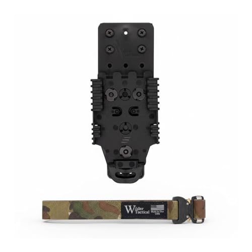 Wilder Tactical Multicam Holster Platform with QLS Receiver & 1in Web Strap