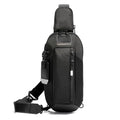 Gaming Sling Bag for Esports Devices - Black, 12 x 5.8 x 2.5 Inches - Variation: Black