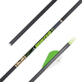 Gold Tip .246 Hunter XT Carbon Arrows 12 Pack with 2" Raptor Vanes - Model 340